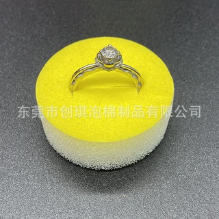 珠宝项链包装盒内衬饰品定位海绵垫片 首饰盒防摔植绒布海绵内托