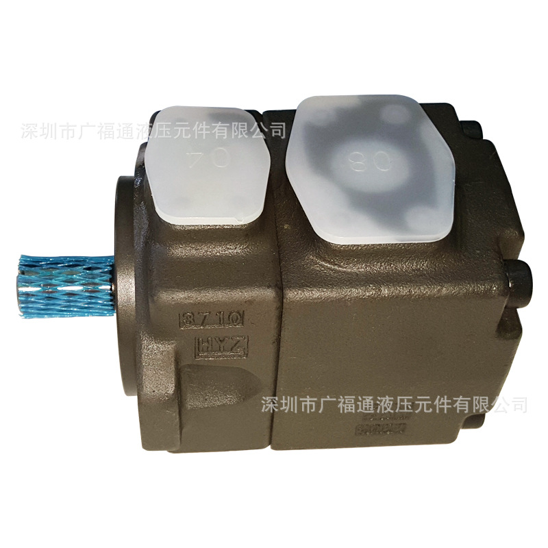 YUKEN油研款定量油压泵小型液压站高压叶片泵 PV2R1-12-F-RAA-41