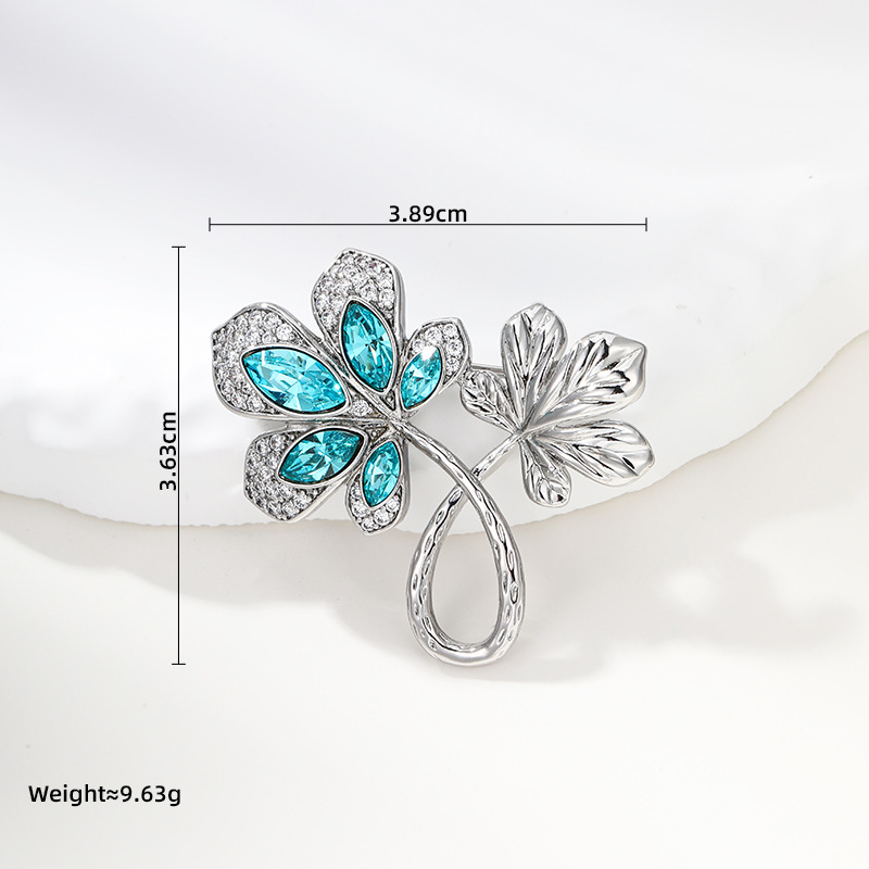 Xuping broche de alto nivel lujo ligero nicho accesorios de ropa temperamento viento broche fuente fábrica al por mayor personalizada image 47