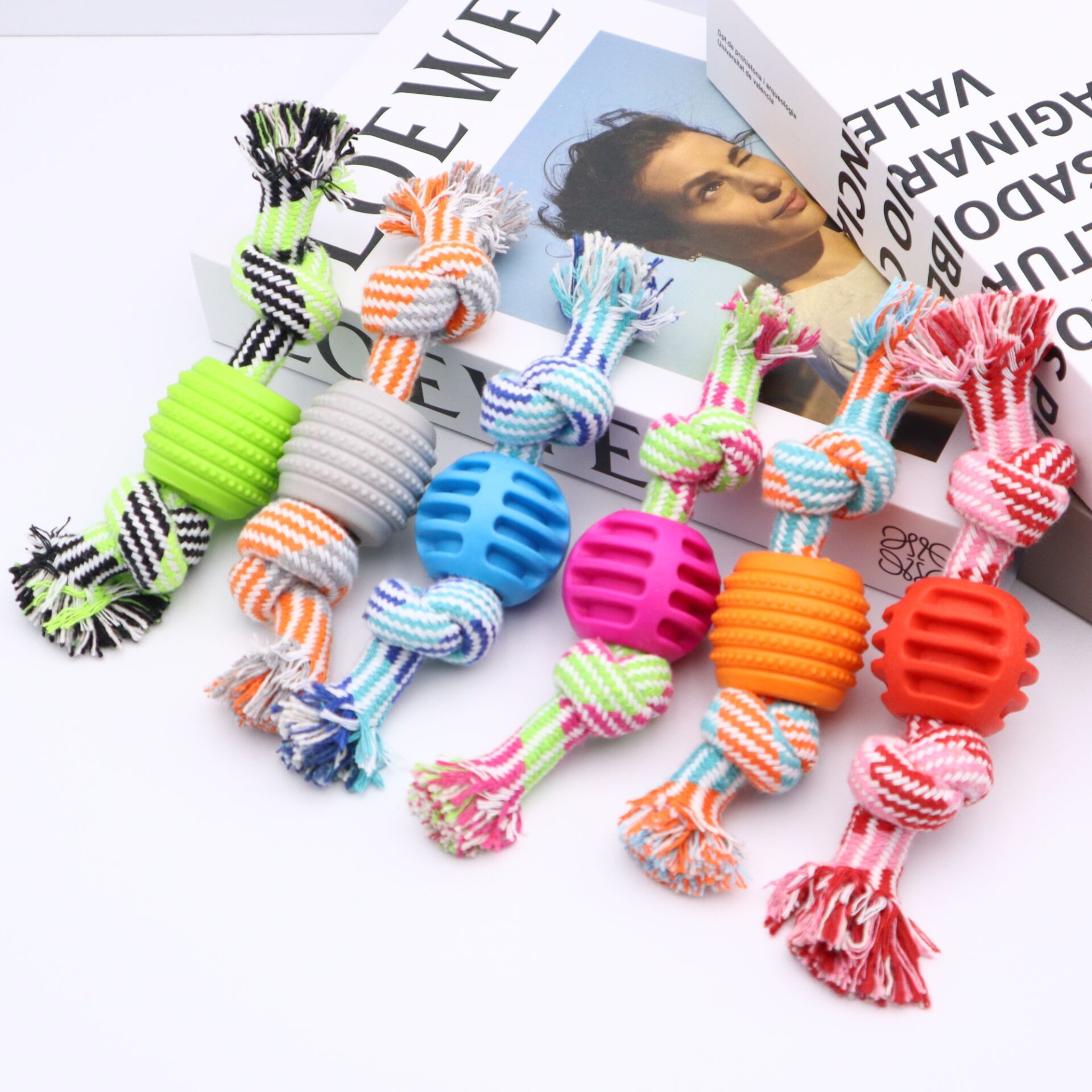 이중 땋은 밧줄 공