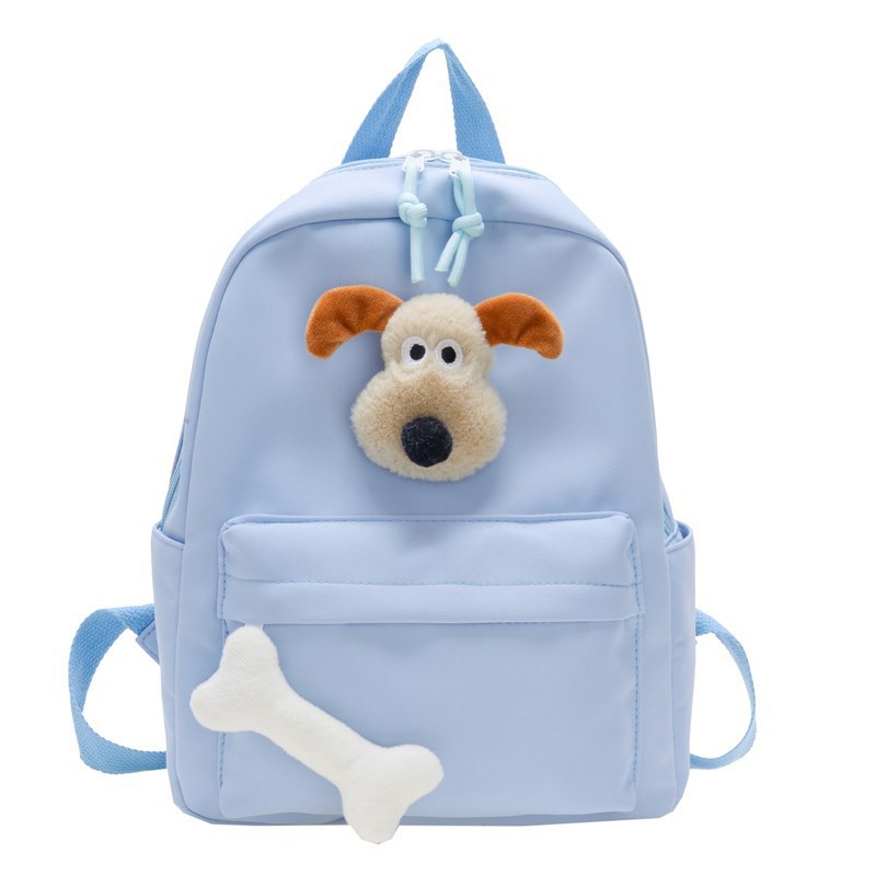 Comercio exterior transfronterizo 2024 nuevo lindo caricatura mochila de perros mochila de tendencia para niños mochila de ocio para estudiantes de primaria doble espalda
