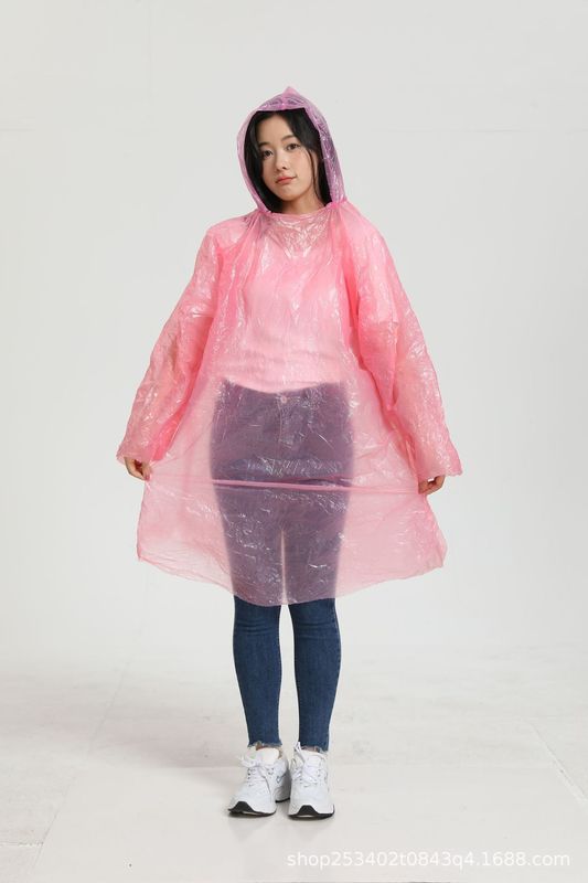 プルオーバー使い捨てプルオーバーレインコートカードスタイルレインコート肥厚ラフティング旅行ポンチョコンサート卸売代理店|undefined