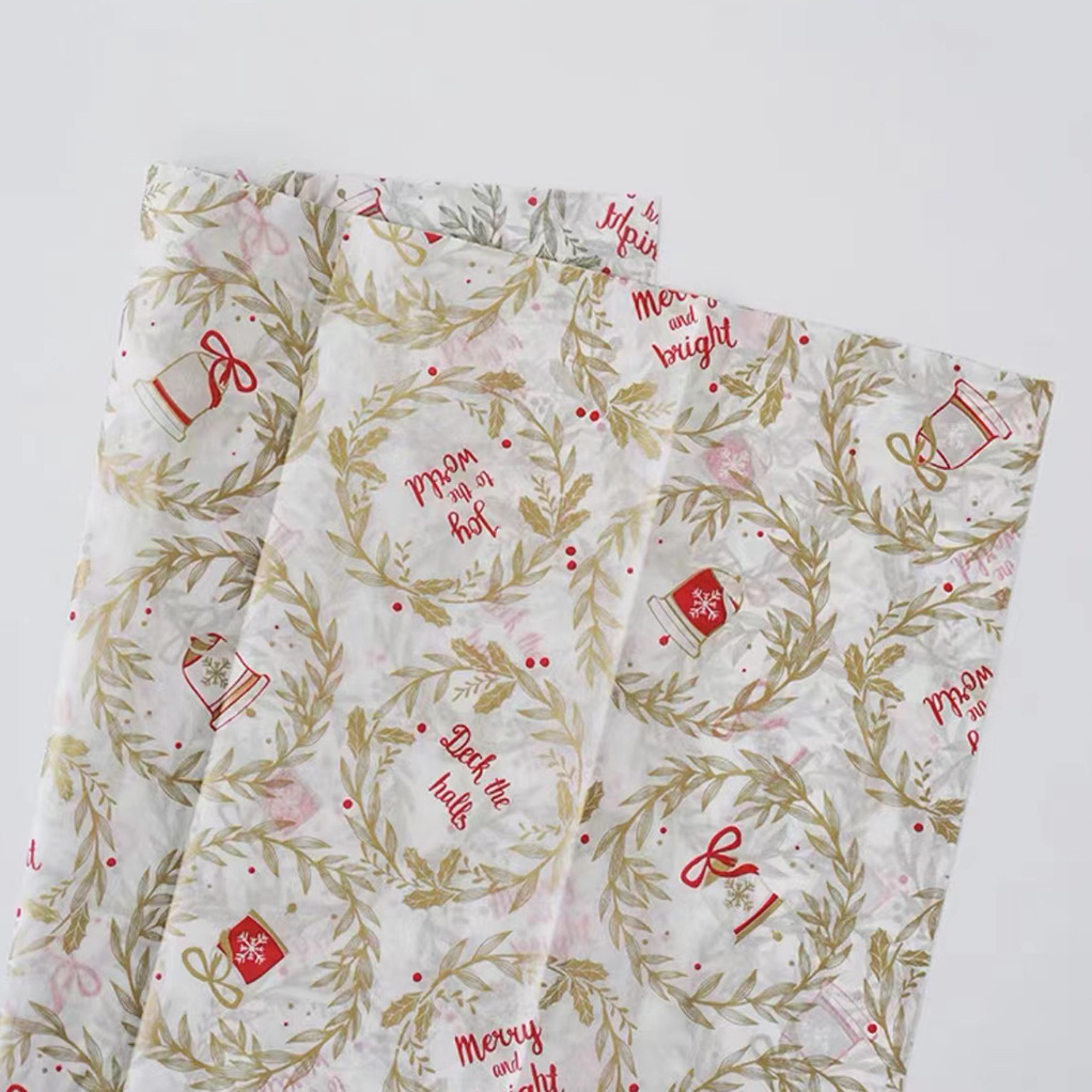 Papel de embalaje de manzana de Navidad de Nochebuena, dulces de Navidad, Papel de Sydney Papá Noel, Papel de embalaje de caja de regalo de alce