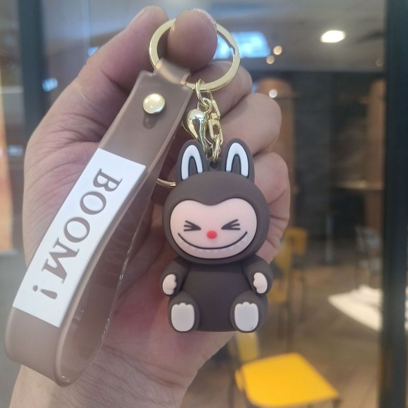 クリエイティブホットスタイルラブブキーホルダー漫画リトルシープペンダントおもちゃベビーグラバーかわいいキーチェーンリング卸売|undefined
