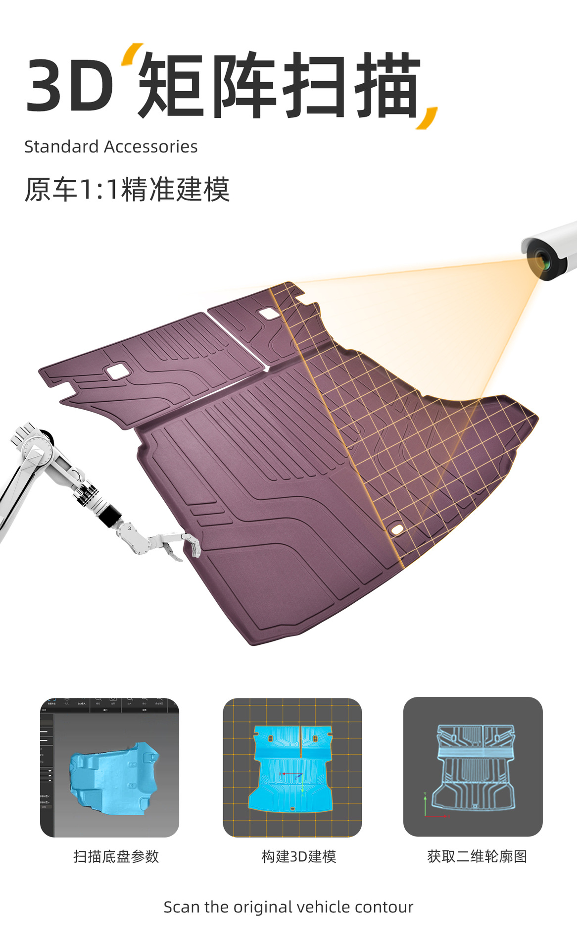 Suitable for Mazda EZ60 trunk mat, 25-26 model, special car-specific TPE car trunk mat