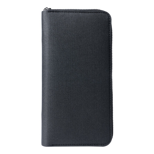 New men's long zipper wallet large capacity multi-card slot business canvas hand wallet