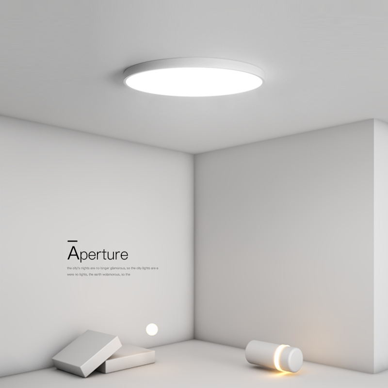 Simple ceiling lamp led modern round home living room lamp master bedroom lamp Nordic room study creative lamps