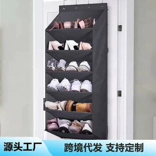 定制门后悬挂式收纳袋储物挂袋壁挂式鞋袋卧室多层杂物整理鞋子袋