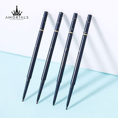 Ermu Tang Ultra-Fine Eyebrow Pencil Super Fine Tip Sweatproof Waterproof Long-Lasting Easy to Apply Not Easy to Fade Women's Eyebrow Makeup Store Flagship