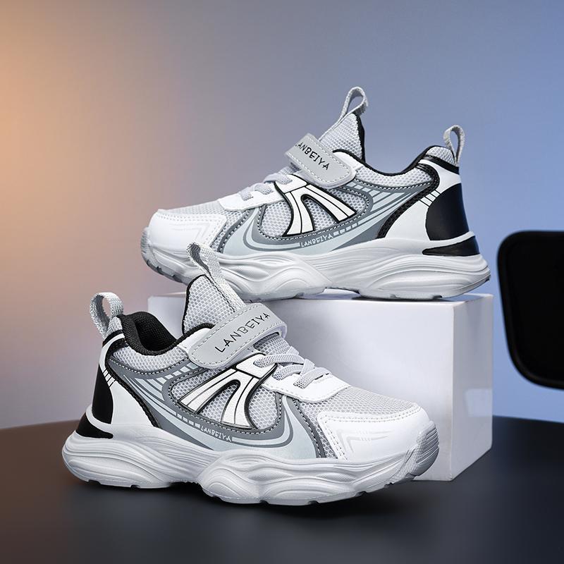 2025 nuevos zapatos juveniles zapatos para niños zapatos de doble red atractivo antiolor y respirable zapatos de correr casuales