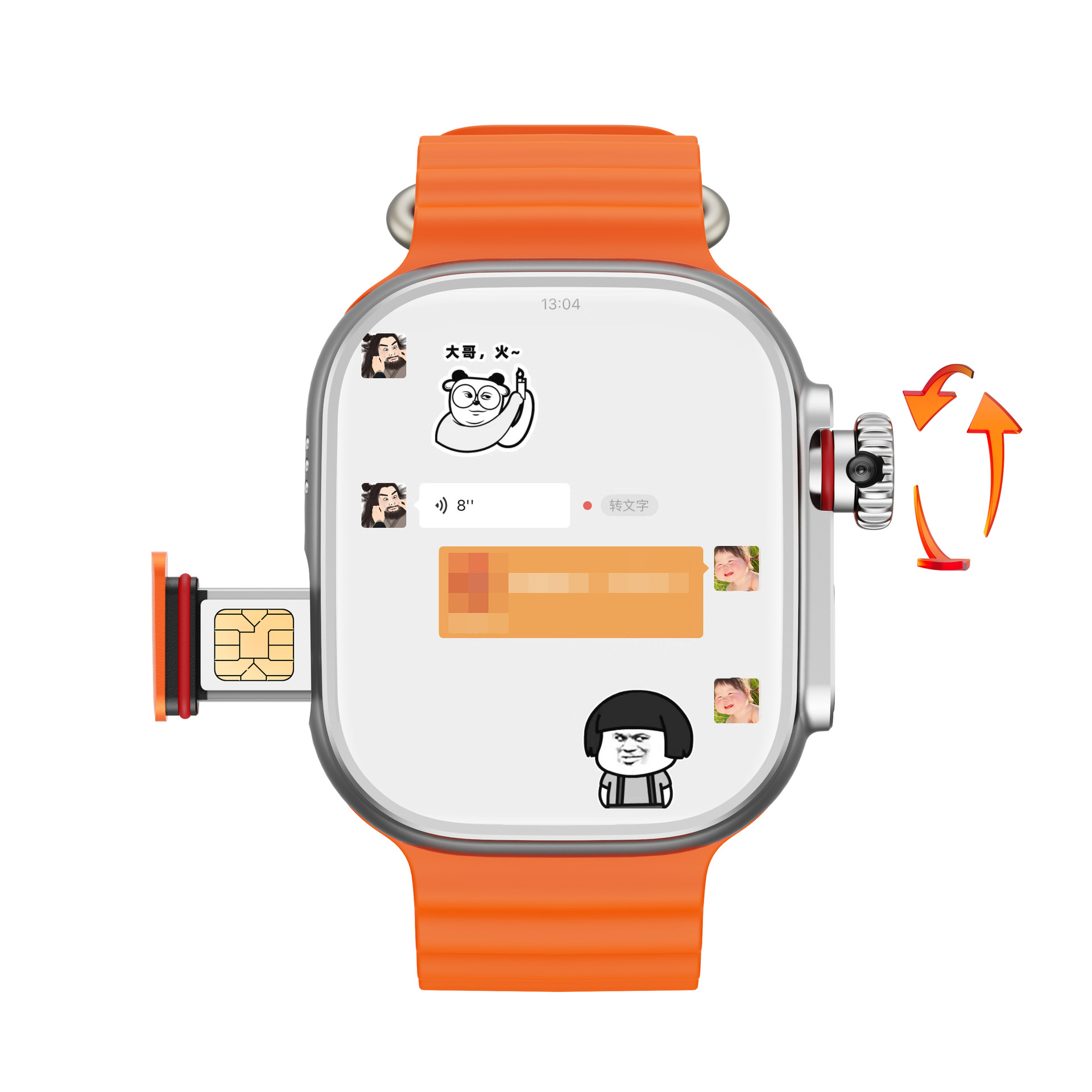 Men's and Women's Fashion Smart Heart Rate Monitoring Multi-Sport Mode Watch Manufacturers