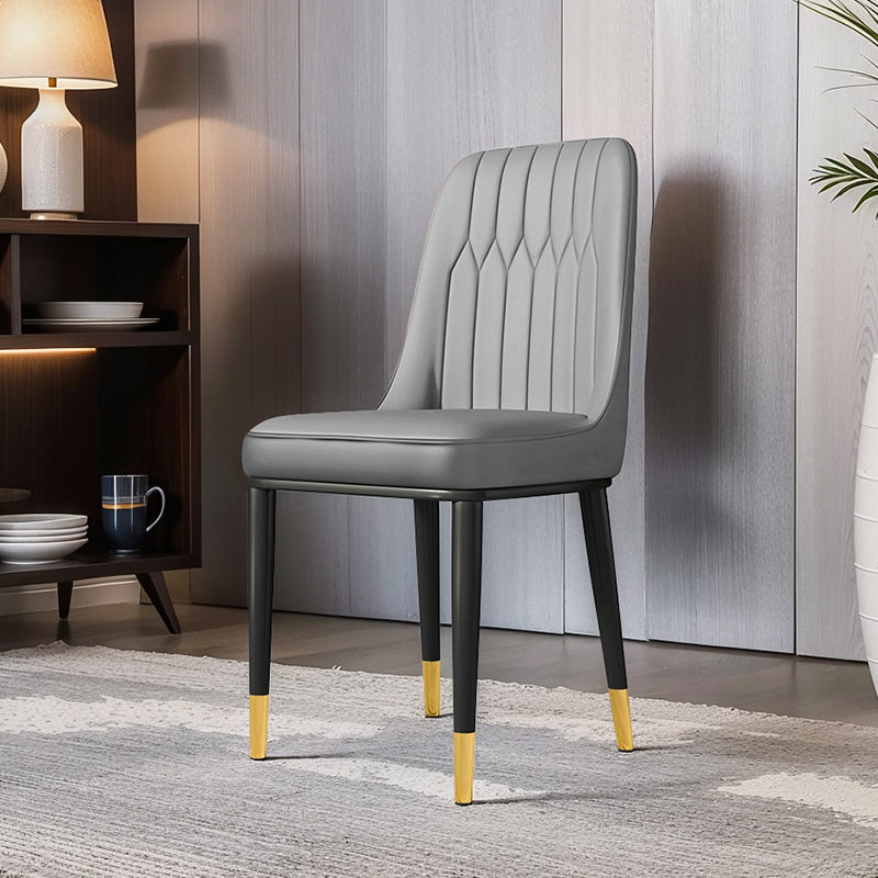 Silla de comedor blanda para el hogar, apartamento pequeño, restaurante nórdico moderno y sencillo, respaldo grueso, silla de mahjong, silla de comedor cómoda