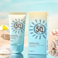 Han Vini отбеливающий изолятор Солнцезащитный крем SPF50 PA Летние средства по уходу за кожей лица для мужчин и женщин оптом CYW6845