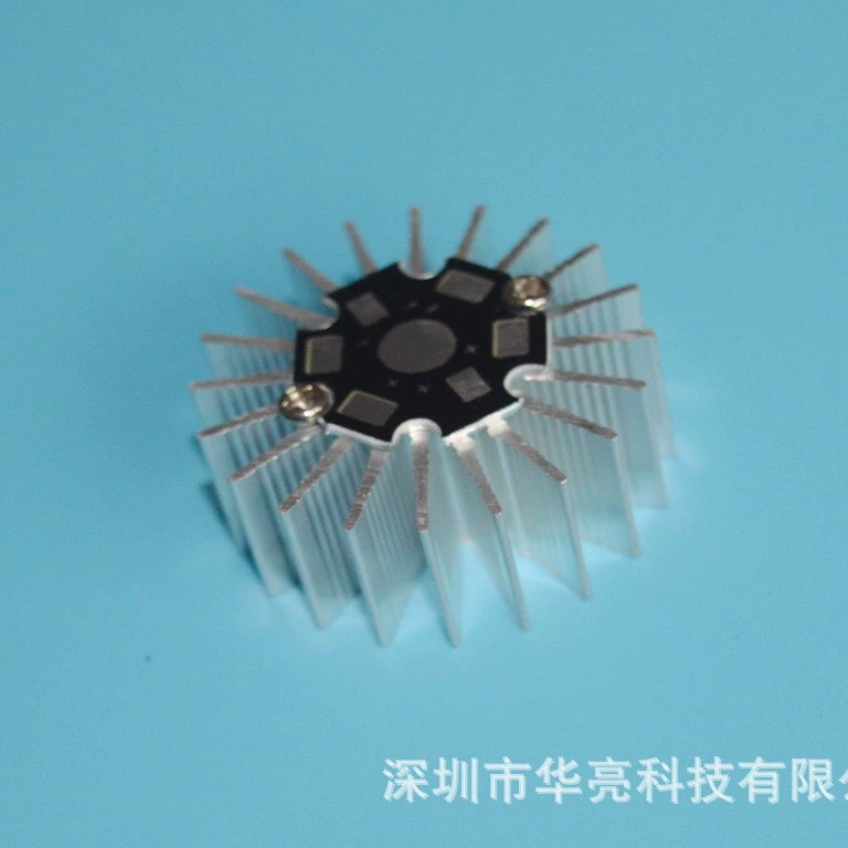 В наличии Светодиодный радиатор 1~3Вт Светодиодный радиатор 1-~3Вт диаметр 36мм высота 15мм