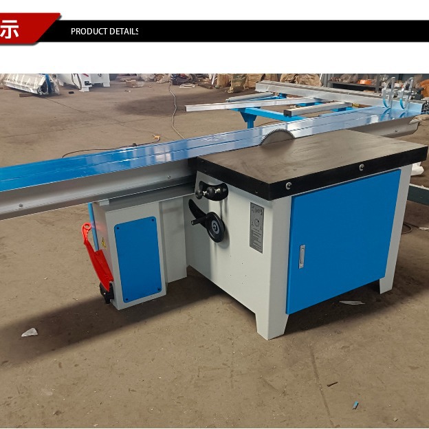 G sierra de corte de hoja de empuje de precisión para carpintería 45 grados 90 grados sierra de mesa deslizante de asiento europeo de asiento plano de Ma