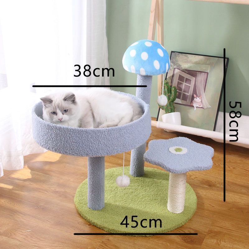 [버섯정글] 블루 업그레이드 모델 - 점핑 플랫폼 클라이밍 프레임