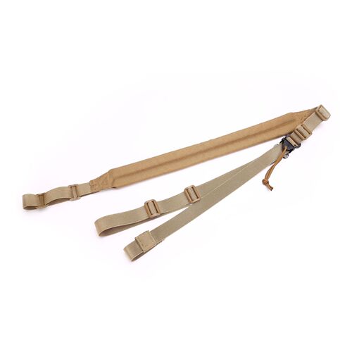 Tactical Adjustable Gun Sling Multi-functional Dual Point Weighted Camera Backpack Outdoor Anti-slip Rope