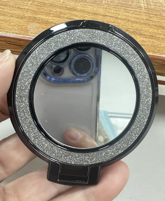 新しい磁気バックテープ携帯電話スタンド怠け者デスクトップ携帯電話スタンドクリエイティブファッション化粧鏡携帯電話スタンド|undefined