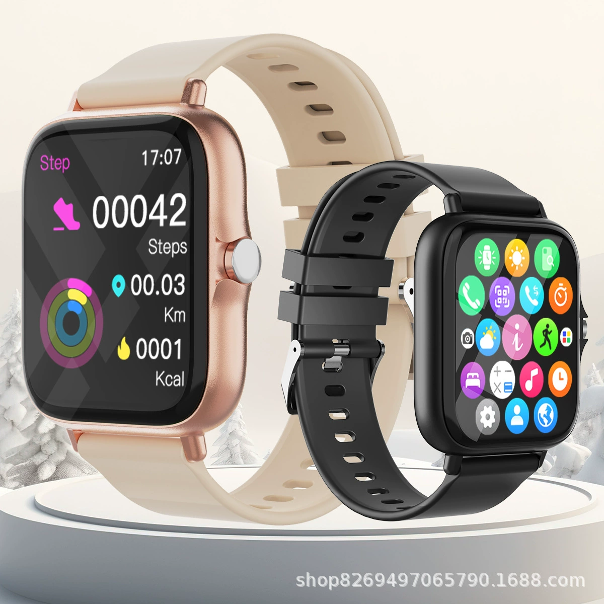 Водонепроницаемая браслет, (поставки через границу), bluetooth, замер пульса, измерение давления, мониторинг уровня кислорода