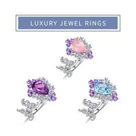 戒指;宝石手饰;莫桑钻