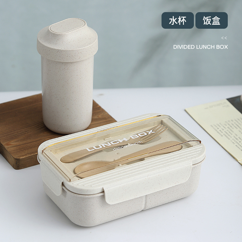 ボックス弁当箱ランチ食器クロスボーダー電子レンジ学生サラリーマンポータブル和風弁当箱小麦大容量なし|undefined