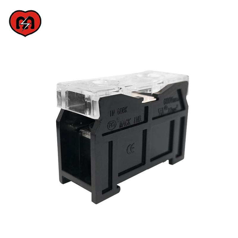 马克MACK接线端子IN60BK-C导轨式90A 600V耐电压全新原装正品