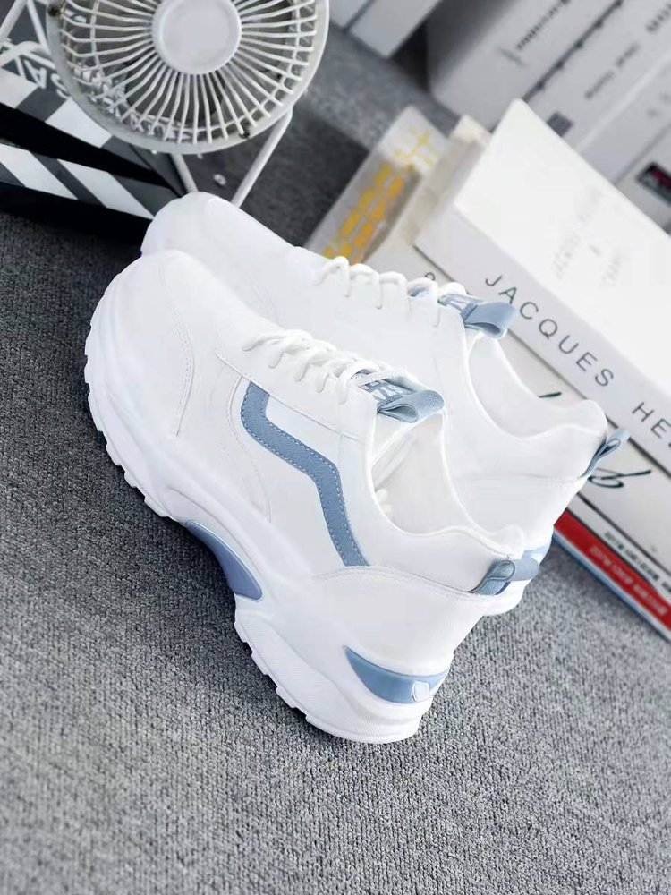 Chaussures en cuir Chaussures de tennis Baskets Semelle en caoutchouc Mesh Chaussures légères_voghion.com