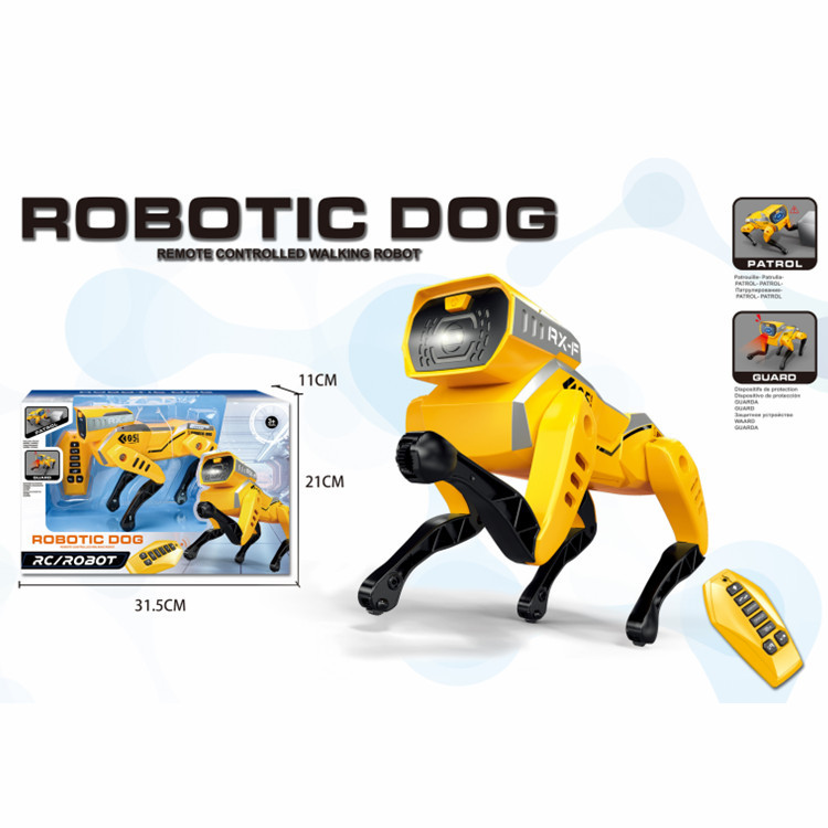 IQ0EM 2.4G perro robot de voz inteligente control remoto robot sensor táctil programación perro de juguete niño transfronterizo