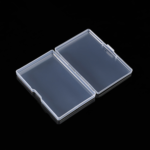 Rectangular plastic cards for business cards