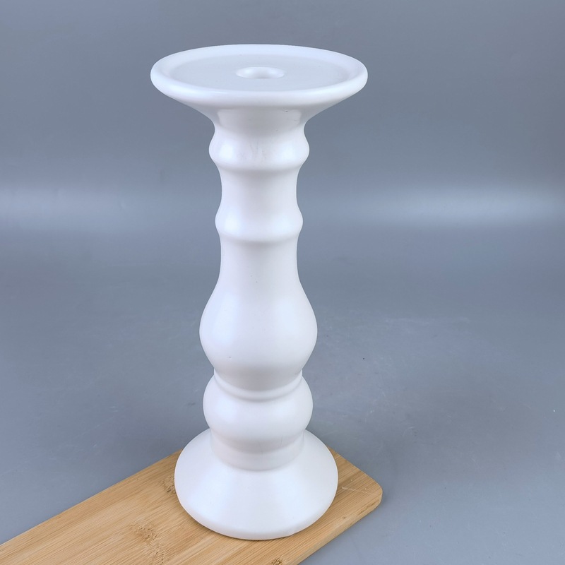 Candelabros de cerámica creativa adornos Candelabros Cena Accesorios para el hogar Decoración de velas Nórdica Artesanía de candelabros
