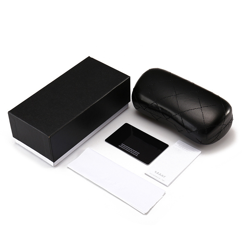 Xiangjia Glasses Case, Glasses Cloth Set, Packaging Box, Brand-Name Myopia Sunglasses, High-End Storage Sunglasses