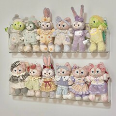 人形収納壁展示棚玲娜貝児人形ストラップぬいぐるみドア後玄関壁掛け神