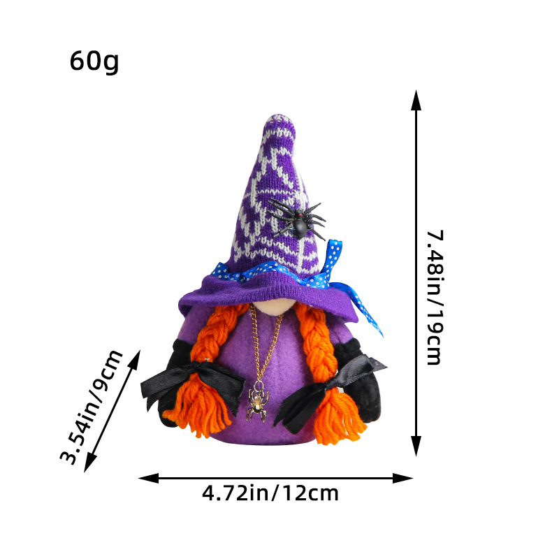 Halloween arctalan vámpír baba díszek pókdenevér baba party jelmez kellékek_voghion.com