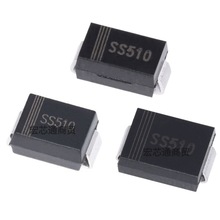 SS510 SR5100 ��ƬФ�ػ�������5A100V SMA/SMB/SMC(DO-214)SK510