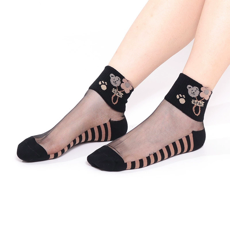 Demi-season tights, socks, mid-length