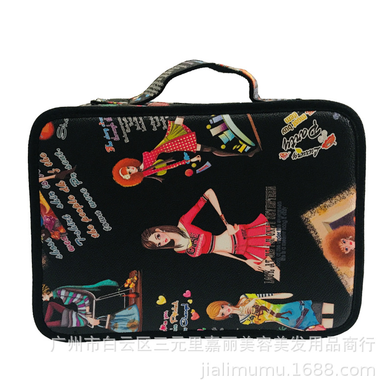 Peluquería kit estilista especial multi-funcional tijeras bolsa de Barbero bolsa de almacenamiento de herramientas portátil eléctrica Clipper bolsa