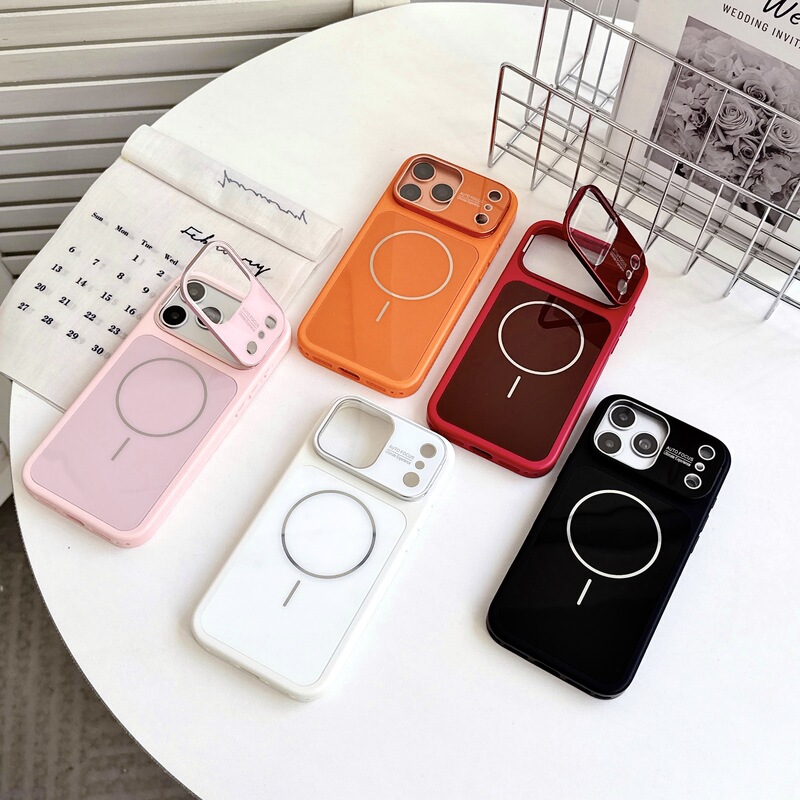 Instantly transforms into an iPhone 18 Pro Max handle and lens stand phone case, iPhone 17 magnetic, 16 anti-drop, 15 protective cover