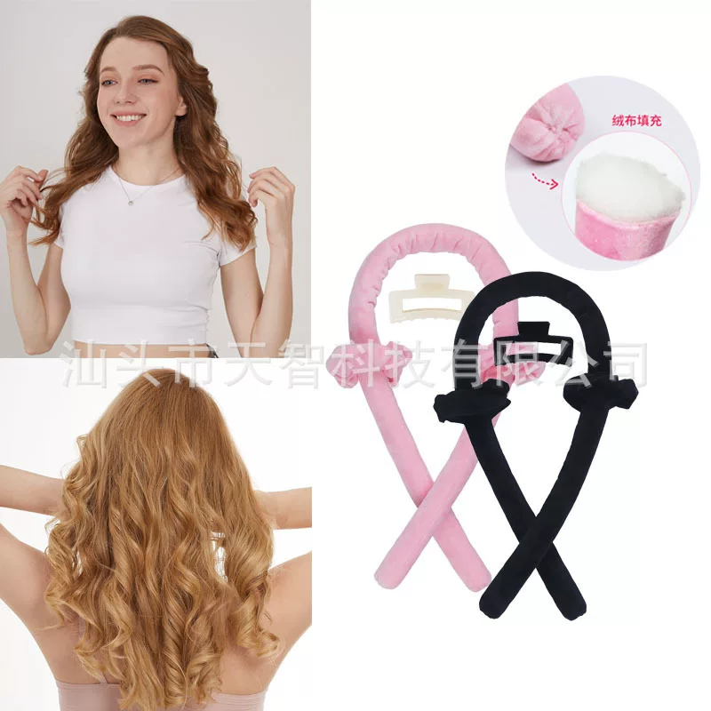 Палочка для локонов Sleep Curling, пуховый хлопковый чехол, крупные волны, 60 см