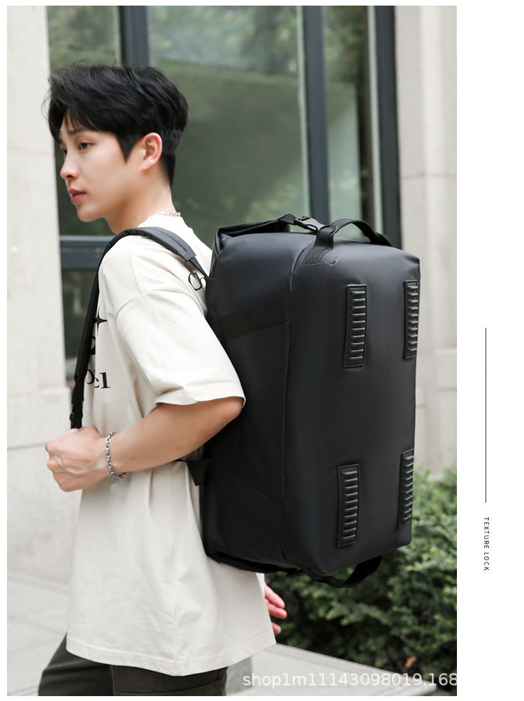 Gran capacidad al aire libre impermeable nylon bolsa de viaje senderismo camping picnic mochila Portátil Bolsa de hombro bolsa de mensajero