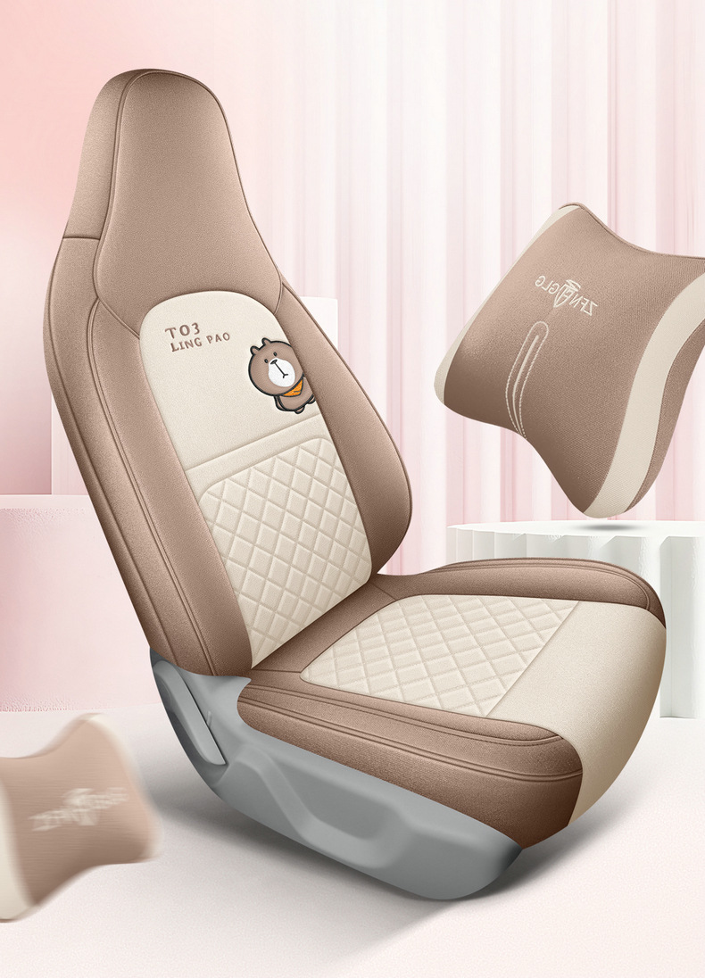 2025 Leapmotor T03 Special Car Seat Covers 200 Light Enjoyment Edition 310 Fun Sharing 403 Smart Enjoyment Linen Full-Cover Seat Cushions
