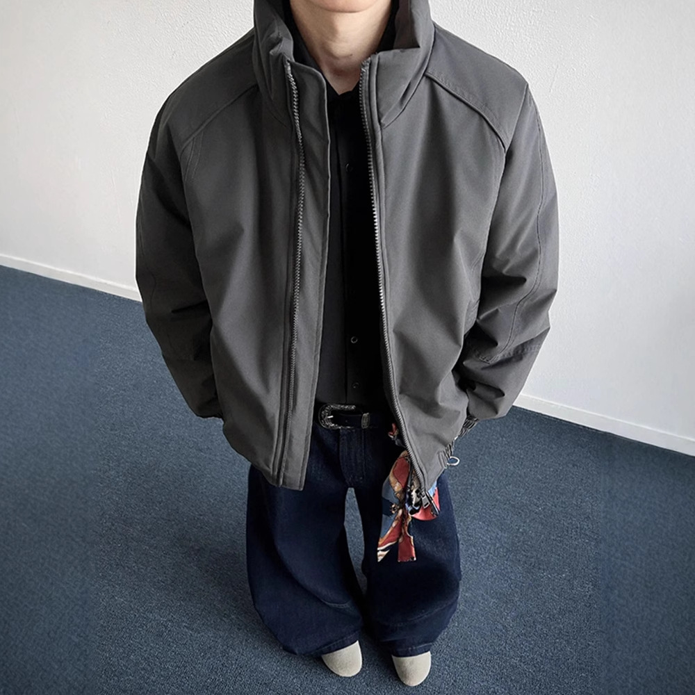 GvrHot服饰cleanfit飞行员短款立领棉衣男秋冬季美式三防夹克棉