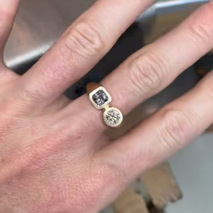 �����ʯ �� �A�ʯ ƴ��  ��ָ ����18k��