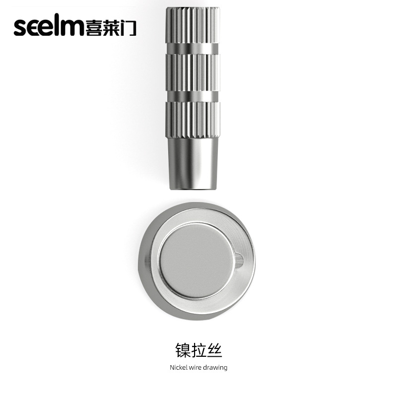Tope de Puerta Invisible BAGB, Tope de Puerta Anticollisión, Tope de Puerta de Cobre, Sin Necesidad de Perforación, Diseño Magnético Silencioso para Puertas de Madera image 8
