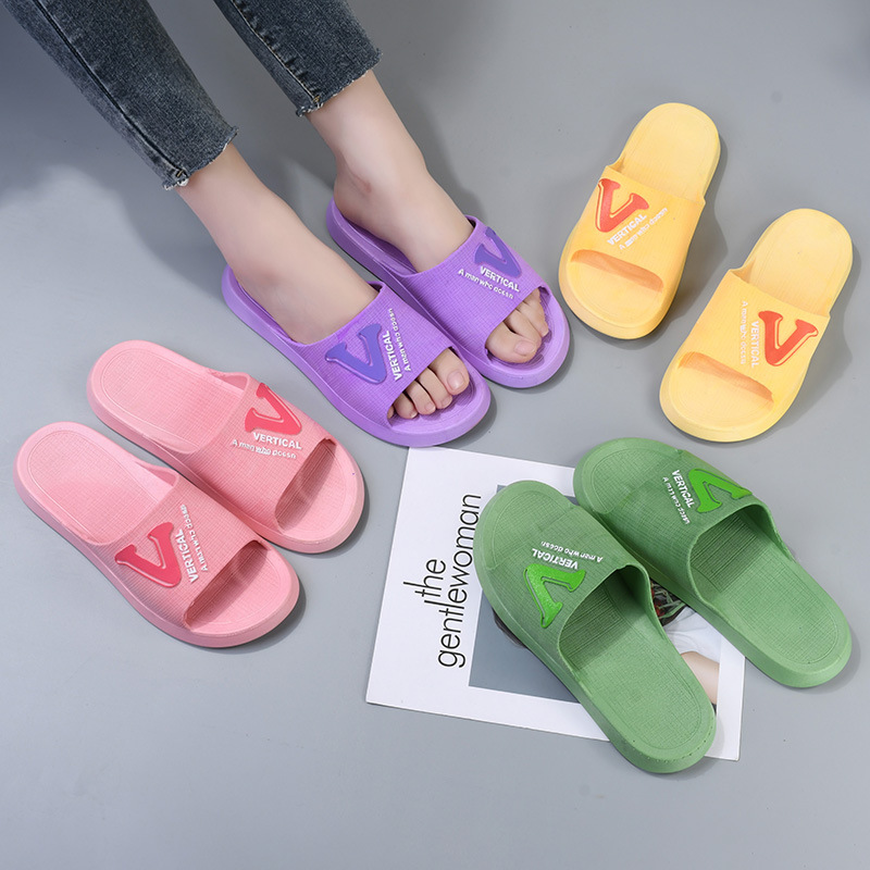 New Anti-slip Hotel Bathroom Slippers for Men and Women, Home Indoor Shower Slippers for Hotels, Wholesale Cheap Summer Cooling Home Use Slippers