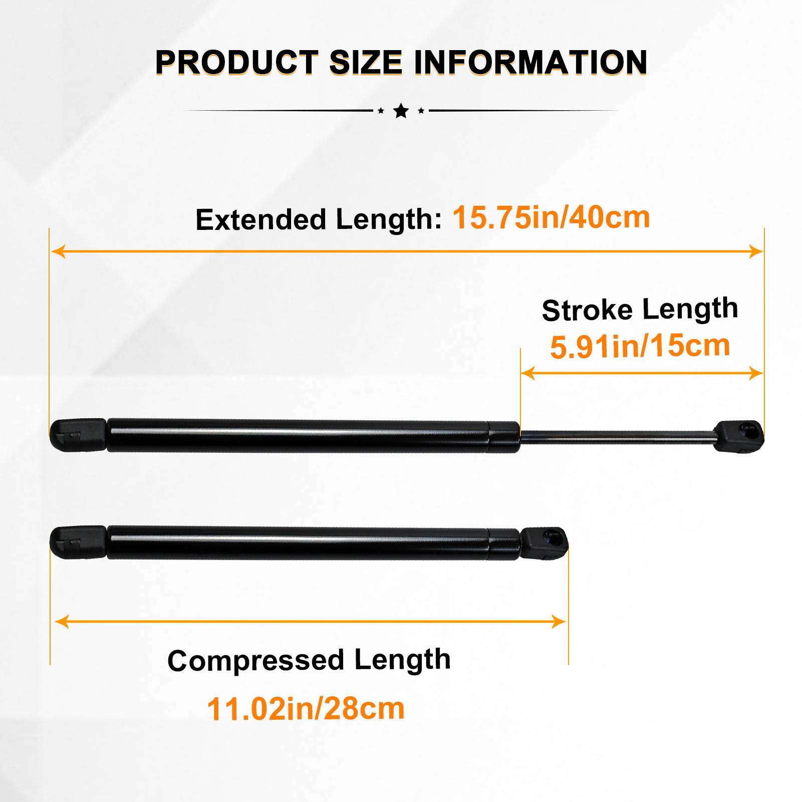 Suitable for Crv Car Modified Hood Hydraulic Rod Front Hood Gas Spring Support Rod