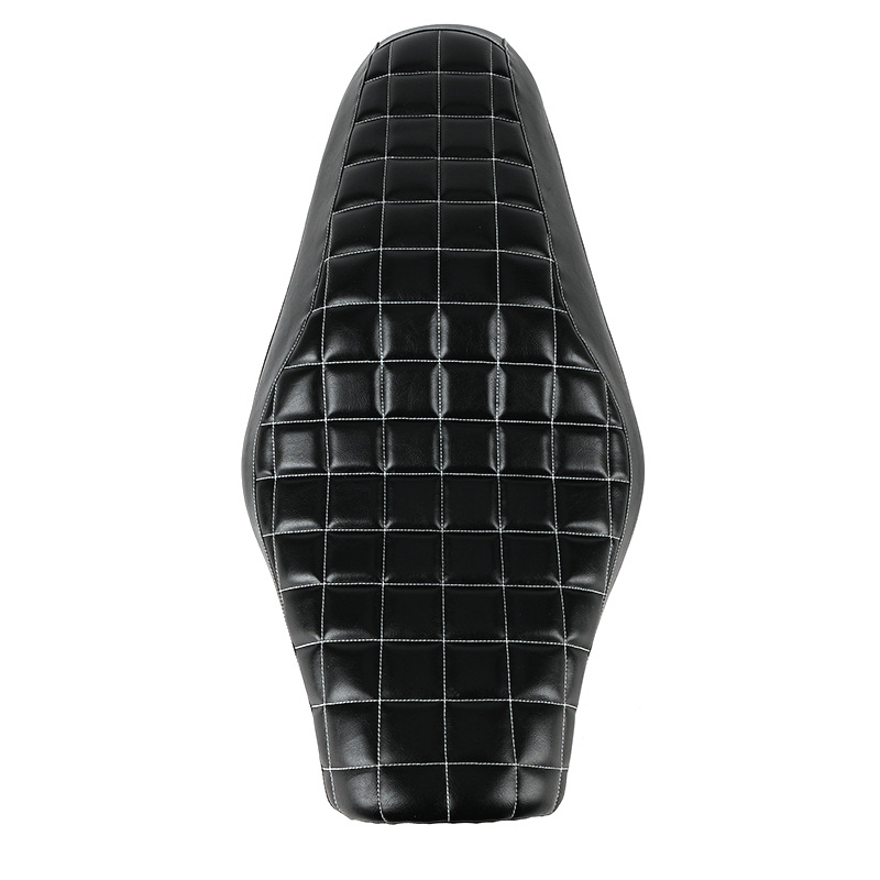 Suitable for Harley 883N 1200 X48 Modified One-Piece Seat Cushion 04-22 Front and Rear Integrated Thickeneded Double Seat