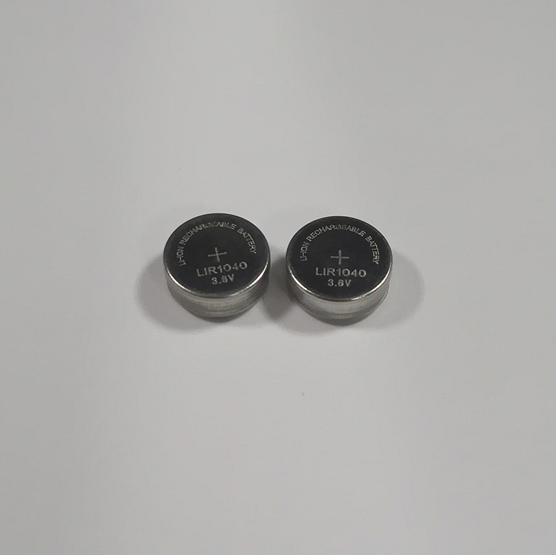 LIR1040 lithium cobalt oxide battery 3.6V 35mAh hearing aid Bluetooth headset rechargeable steel shell lithium battery LIR1040 lithium cobalt oxide battery 3.6V 35mAh hearing aid Bluetooth headset rechargeable steel shell lithium battery