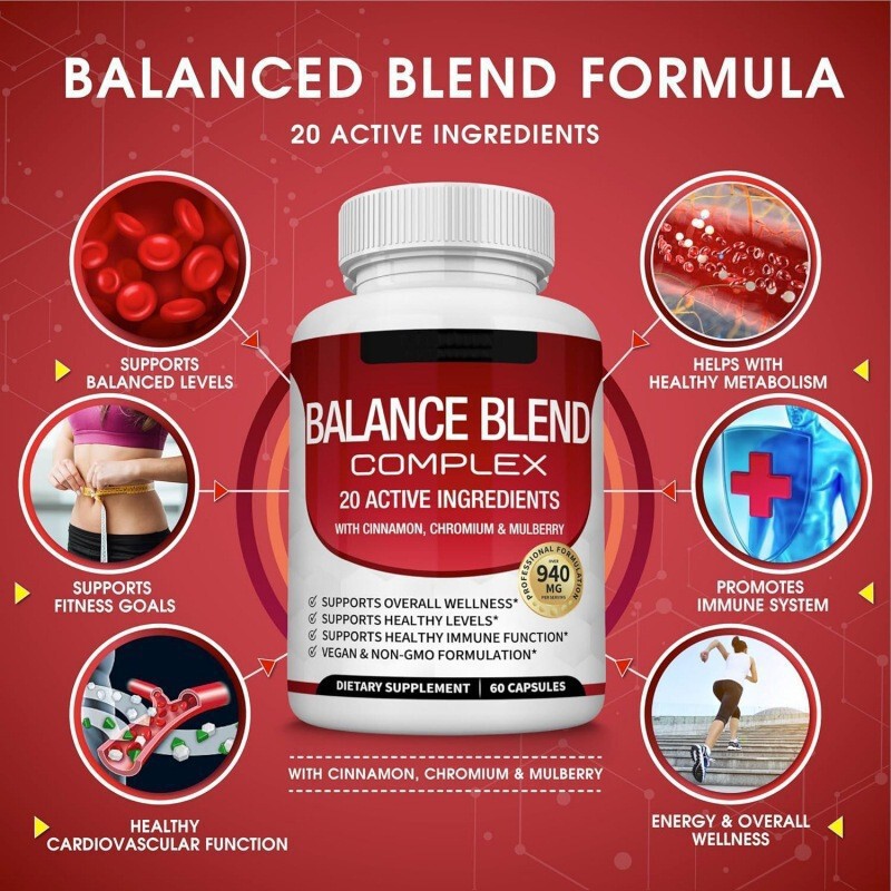 クロスボーダー TK 血糖カプセル BALANCE BLEND バランスカプセル 60 カプセル ソース工場サポート OEM|undefined