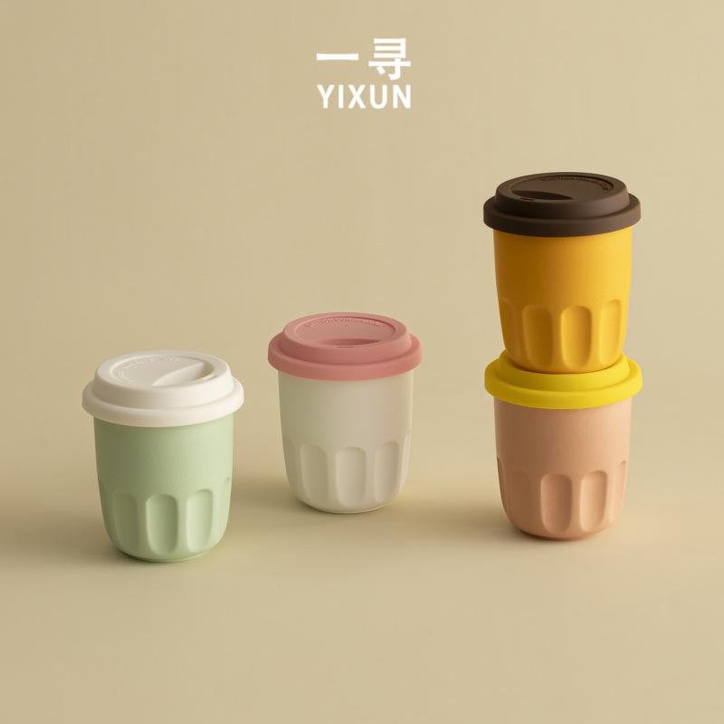 Yixun ins スタイルセラミックカップハンドマグラテコーヒーカップクリエイティブ手作りセラミック手淹れコーヒーカップ|undefined