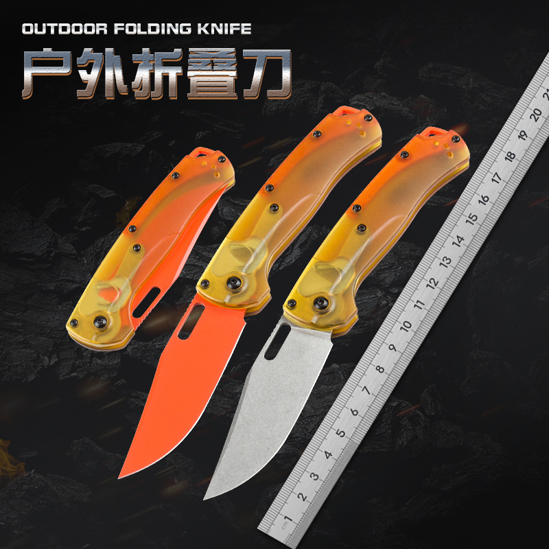 BM15535折叠刀户外野外求生随身小刀锋利防身高硬度折刀蝴蝶刀具